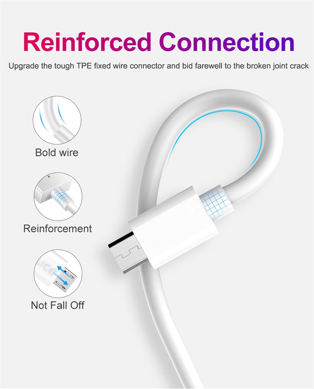 5A Micro USB Cable Fast Charging Wire Mobile Phone Micro USB Cable For Xiaomi redmi Samsung Andriod USB Charge Data Cables Cord